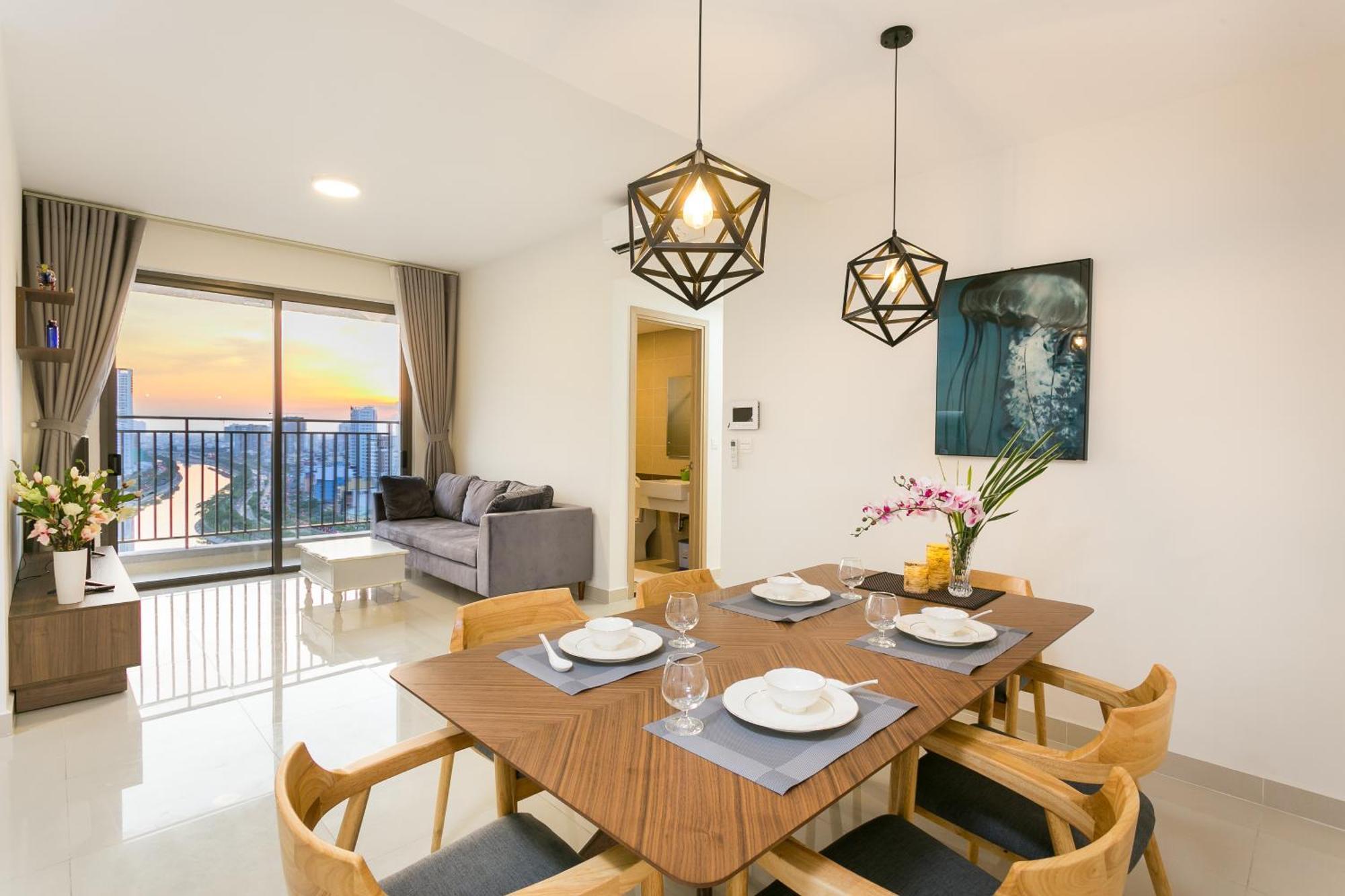 Central Business District Rivergate Apartment - Free Pickup & Pool Хошимин Екстериор снимка